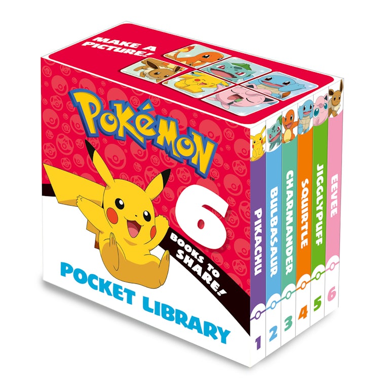 Cover image for Pokémon Pocket Library: New for 2026! 6 mini board books, perfect for little learners and the youngest Pokémon fans aged 1, 2, 3!, isbn: 9780008770761