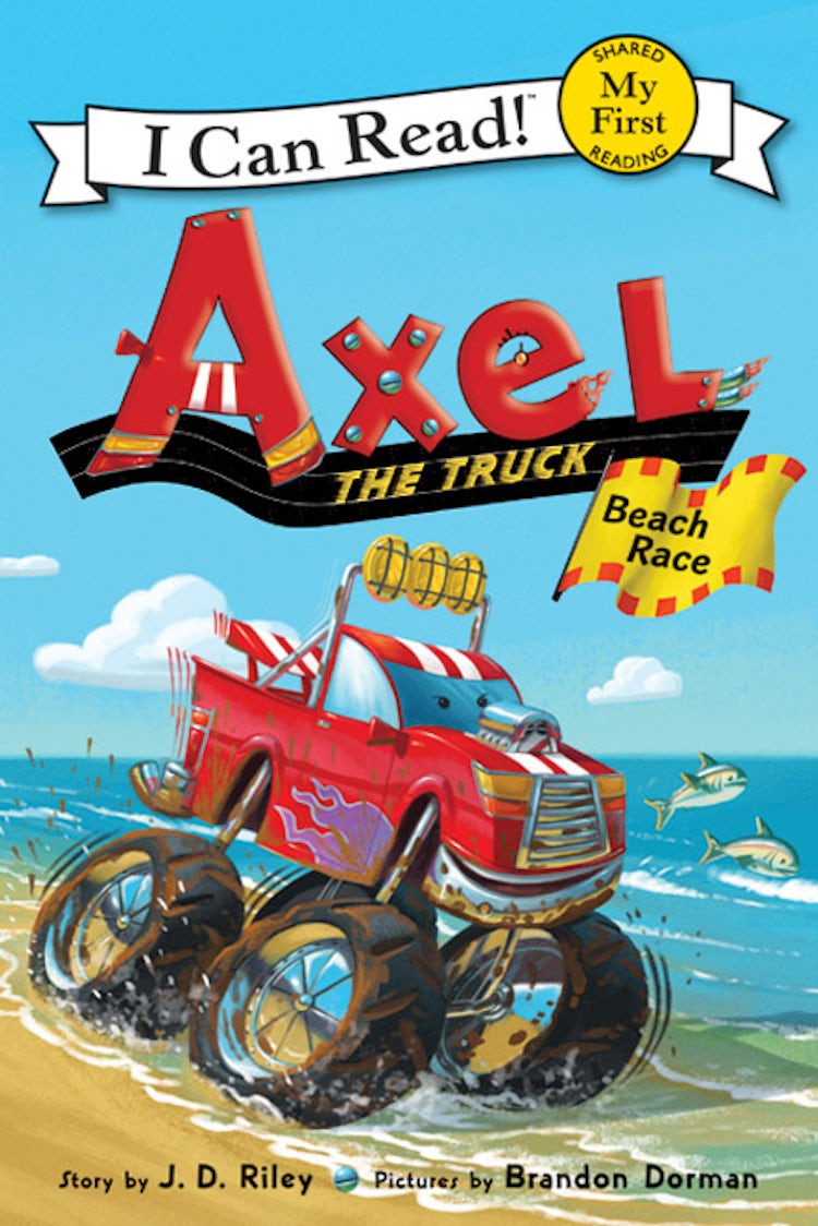 Cover image for Axel the Truck: Beach Race, isbn: 9780062112446