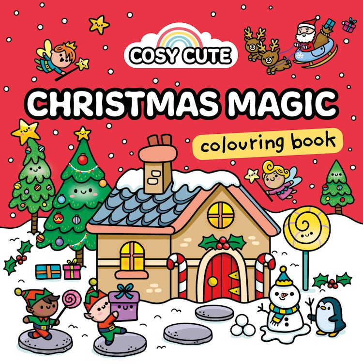 Cover image for Cosy Cute Christmas Magic Colouring Book, isbn: 9780008785444