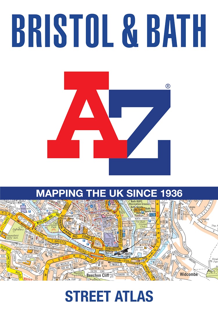 Cover image for Bristol and Bath A-Z Street Atlas [Seventh Edition], isbn: 9780008780746