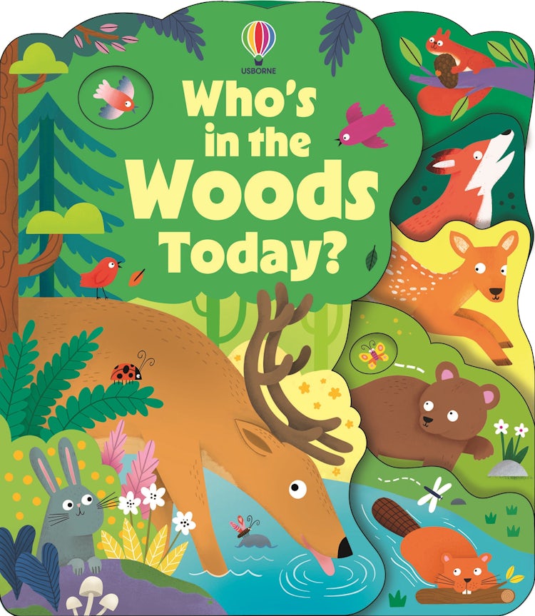 Cover image for Who's in the Woods Today?, isbn: 9781835408766