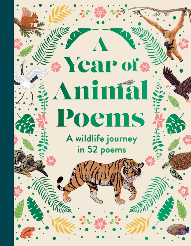 Cover image for A Year Of Animal Poems: A Wildlife Journey in 52 Poems, isbn: 9780008800659