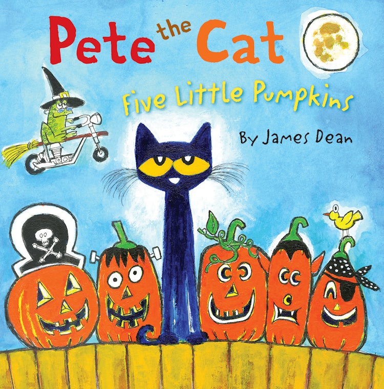 Cover image for Pete the Cat: Five Little Pumpkins, isbn: 9780062304193