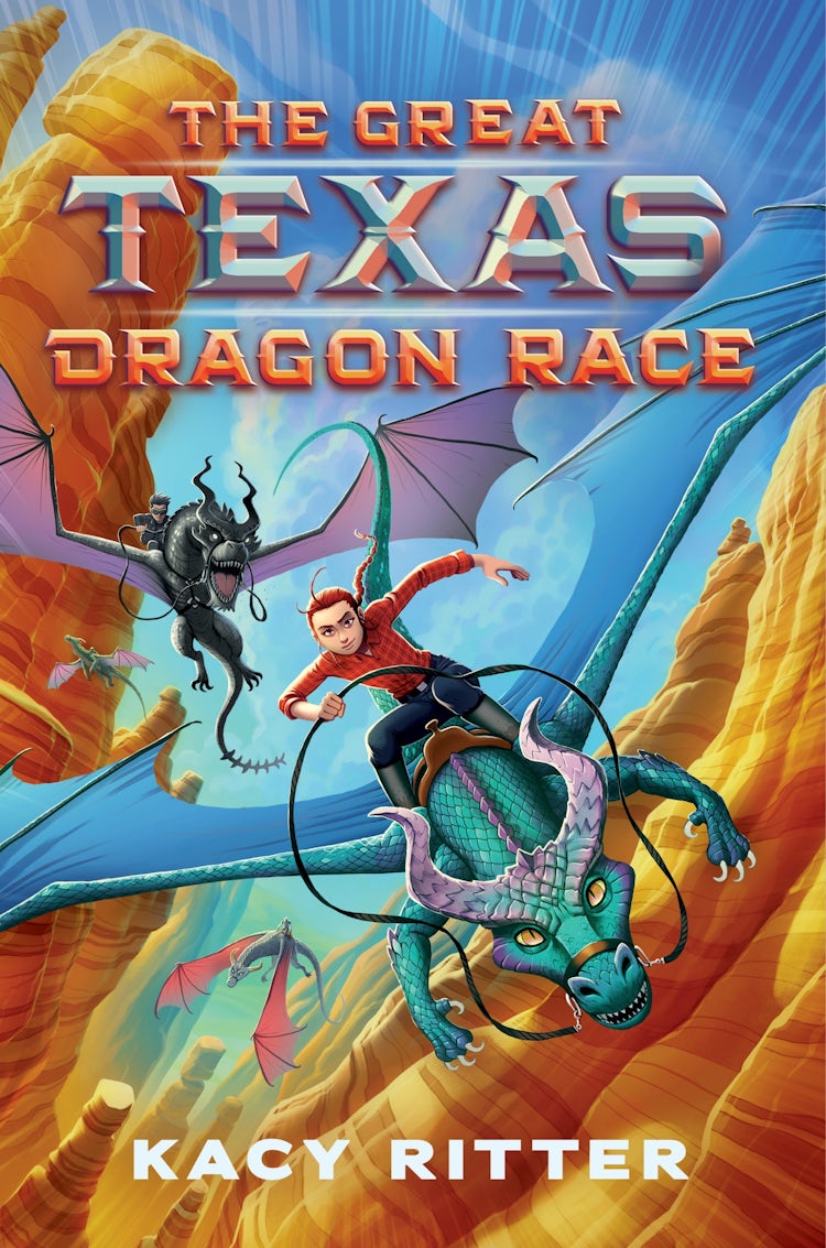Cover image for The Great Texas Dragon Race, isbn: 9780063247918