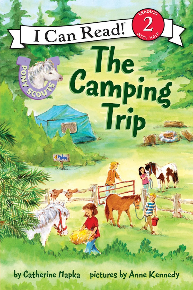 Cover image for Pony Scouts: The Camping Trip, isbn: 9780062086662