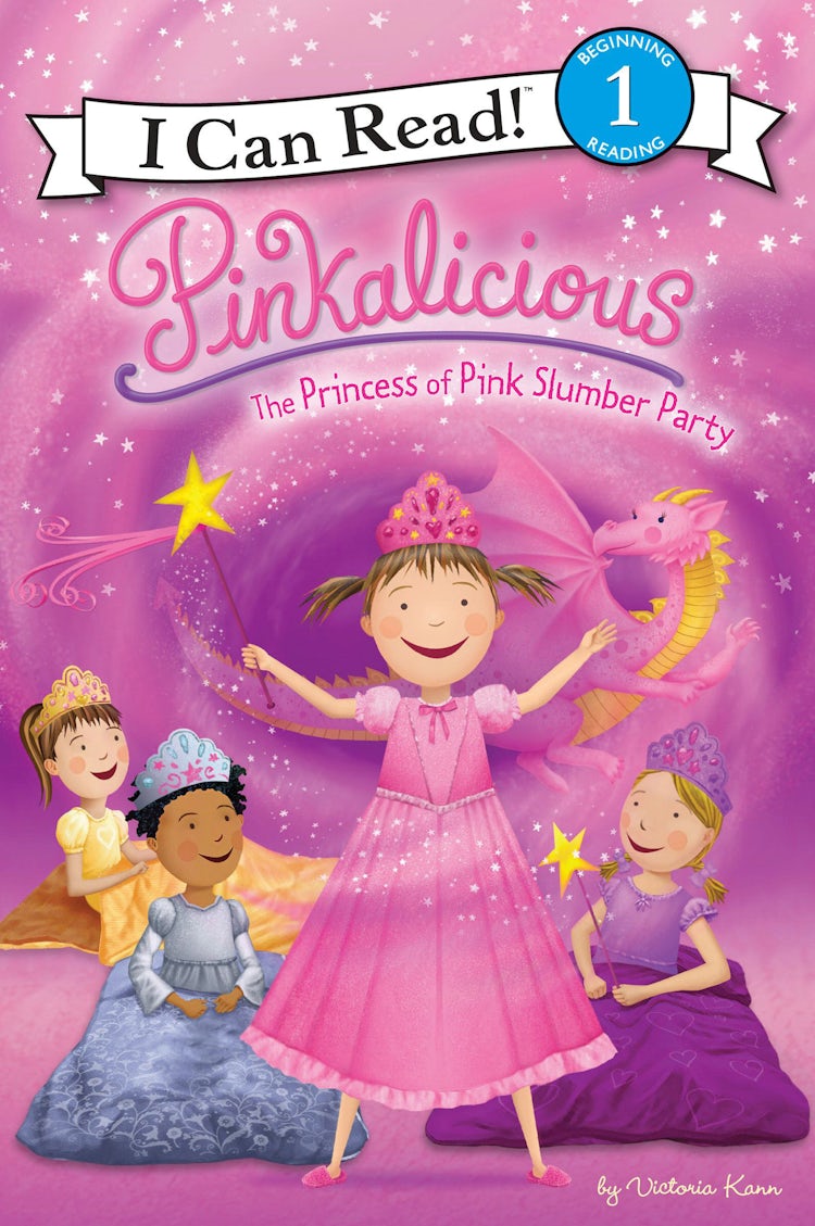 Cover image for Pinkalicious: The Princess of Pink Slumber Party, isbn: 9780062106872