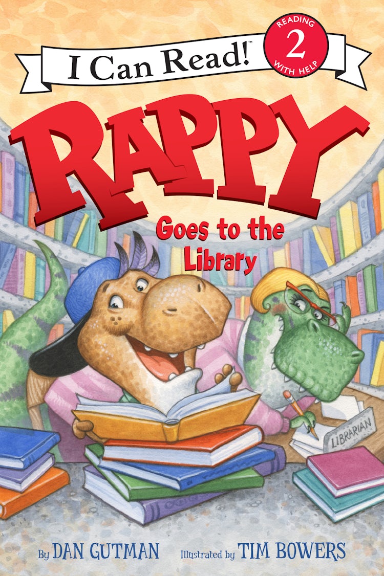Cover image for Rappy Goes to the Library, isbn: 9780062252678