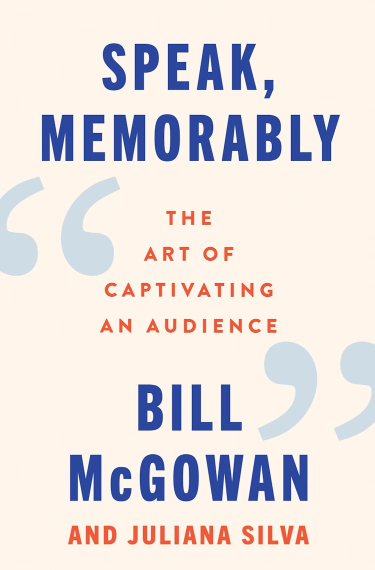 Cover image for Speak, Memorably, isbn: 9780063415201