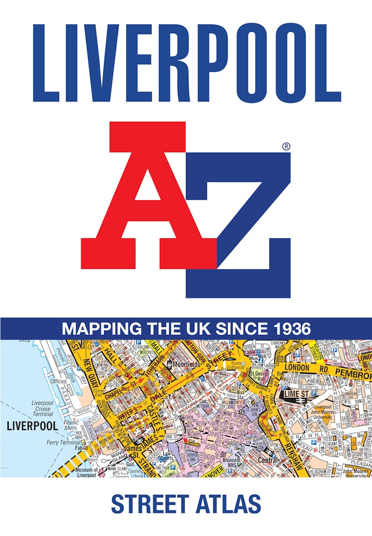 Cover image for Liverpool A-Z Street Atlas [Ninth Edition], isbn: 9780008780715