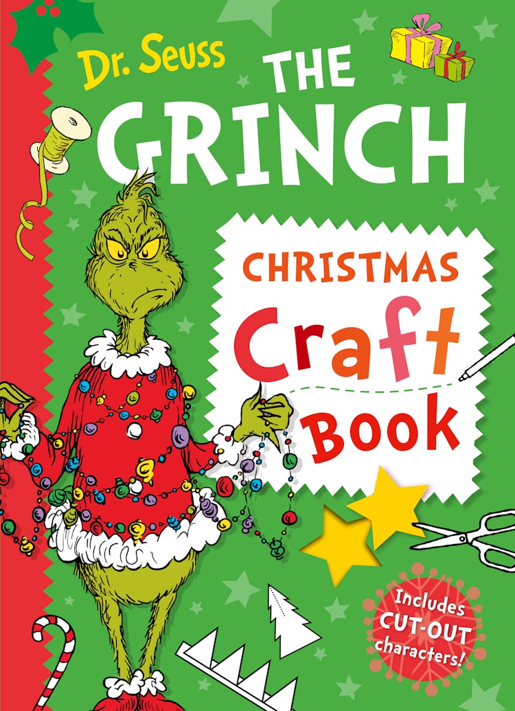 Cover image for The Grinch Christmas Craft Book, isbn: 9780008772031