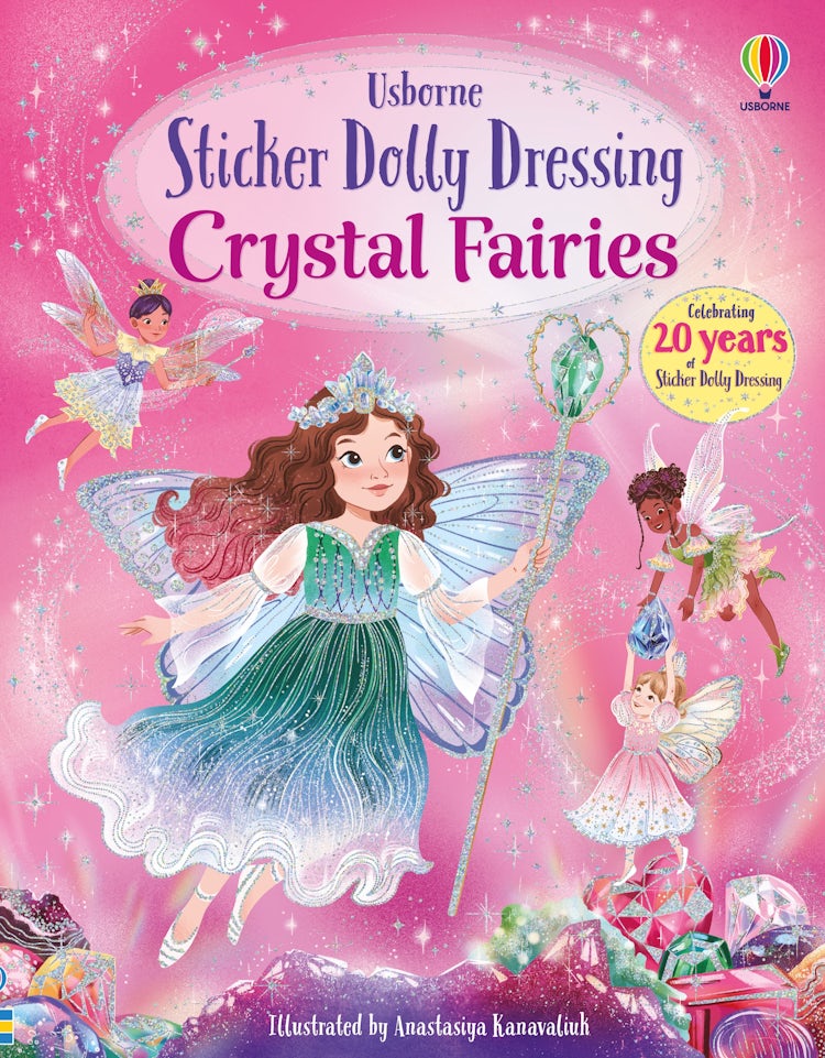 Cover image for Sticker Dolly Dressing Crystal Fairies, isbn: 9781836045960