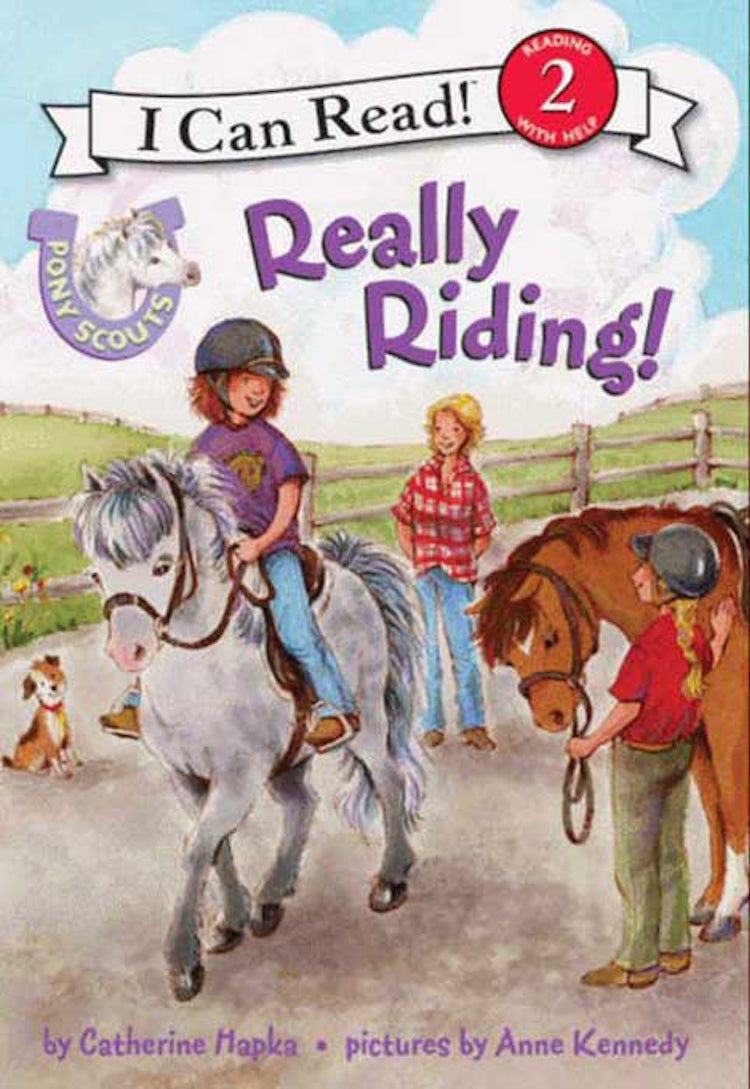 Cover image for Pony Scouts: Really Riding!, isbn: 9780061919640